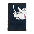 Astronaut Couple In Space Print Trifold Wallet