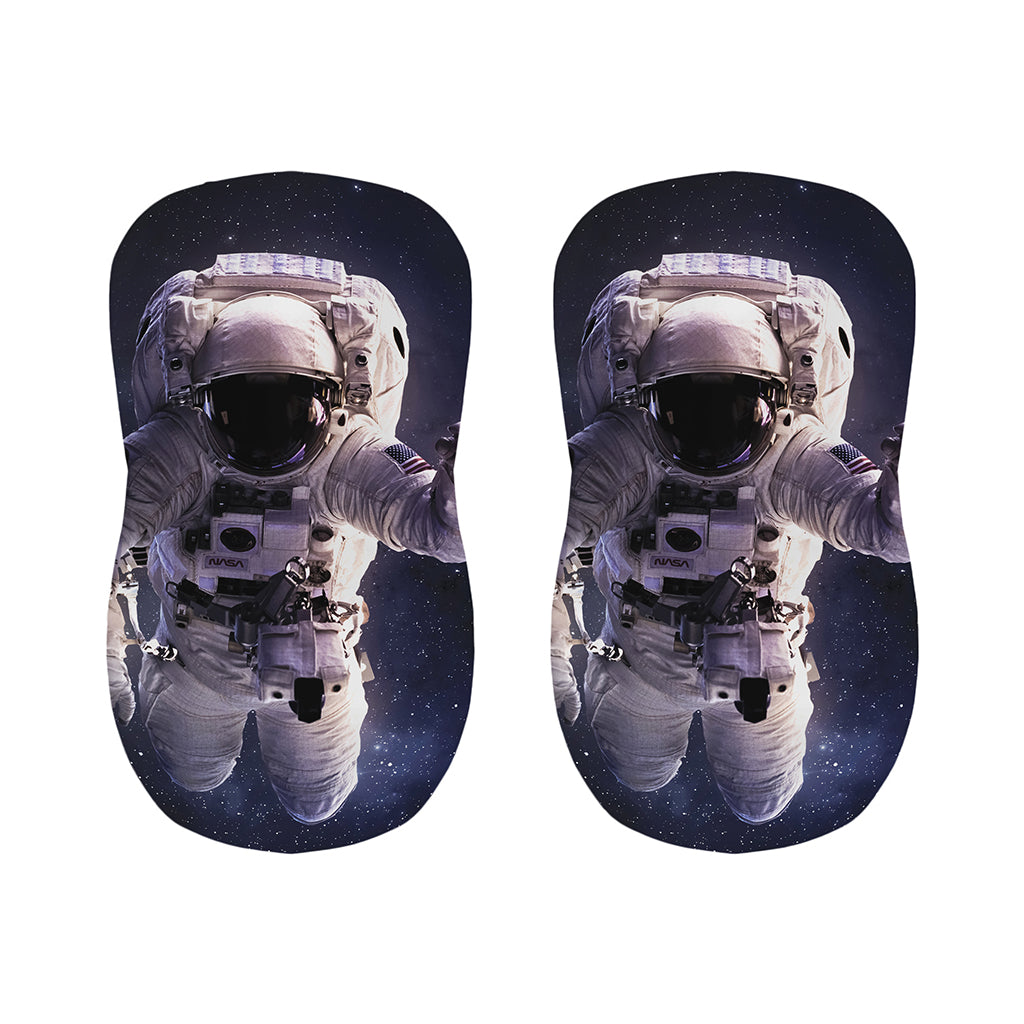 Astronaut Floating In Outer Space Print Bar Stool Covers