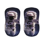Astronaut Floating In Outer Space Print Bar Stool Covers