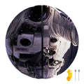 Astronaut Floating In Outer Space Print Basketball