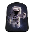 Astronaut Floating In Outer Space Print Casual Backpack