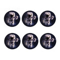 Astronaut Floating In Outer Space Print Coaster Set