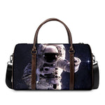 Astronaut Floating In Outer Space Print Duffle Bag