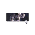 Astronaut Floating In Outer Space Print Extended Mouse Pad