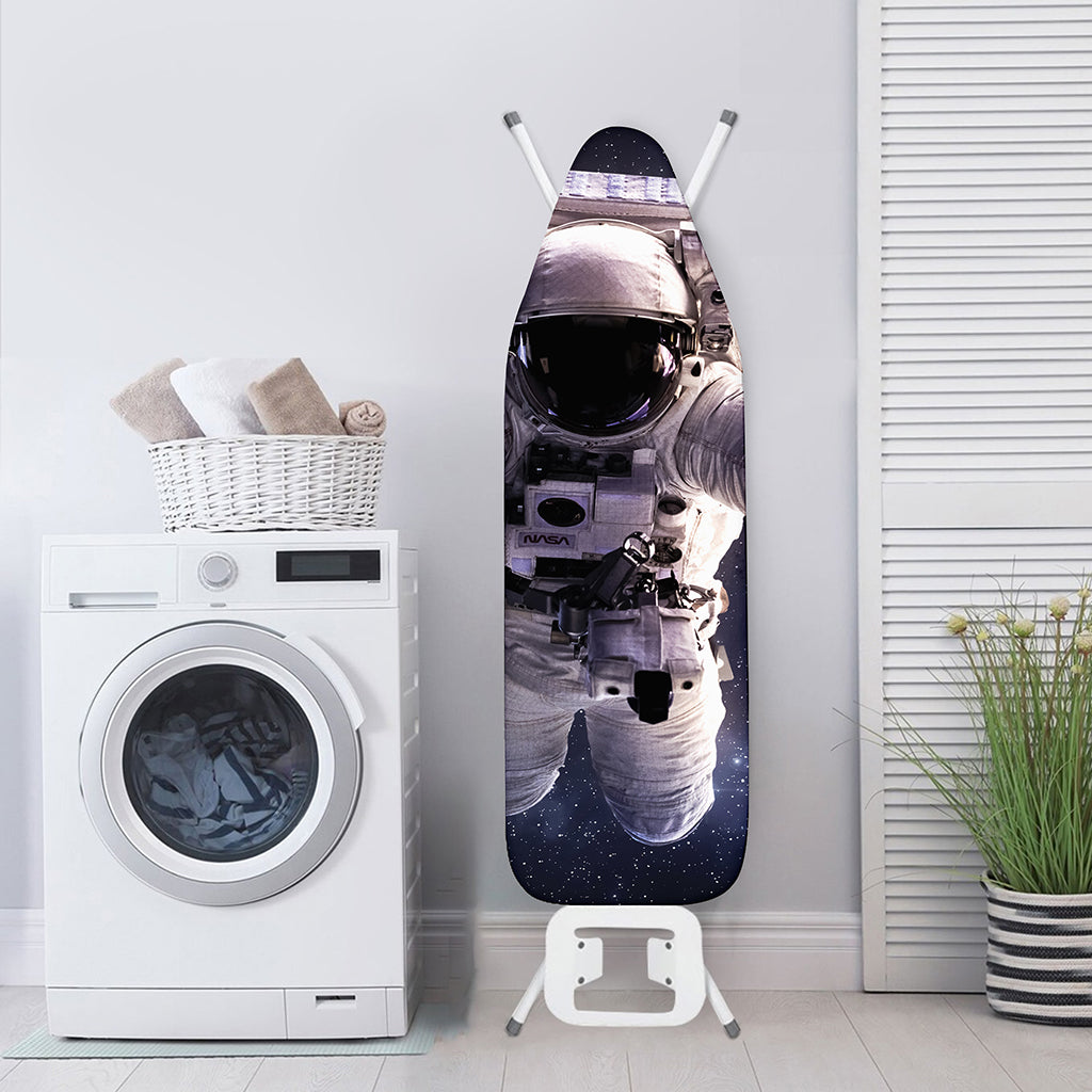 Astronaut Floating In Outer Space Print Ironing Board Cover