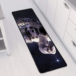Astronaut Floating In Outer Space Print Long Kitchen Mat