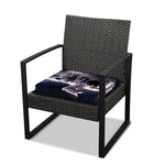 Astronaut Floating In Outer Space Print Outdoor Seat Cushion Cover