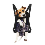 Astronaut Floating In Outer Space Print Pet Carrier Backpack