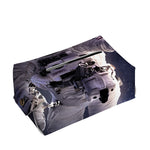Astronaut Floating In Outer Space Print Rectangle Tissue Box Cover
