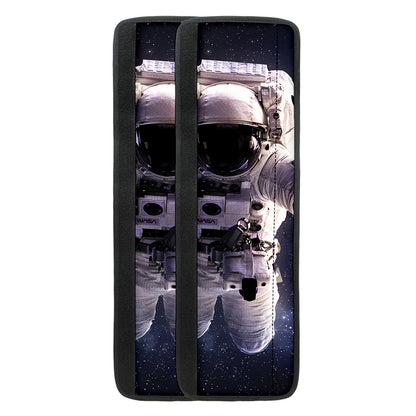 Astronaut Floating In Outer Space Print Refrigerator Handle Covers