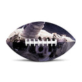 Astronaut Floating In Outer Space Print Rugby Ball