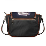 Astronaut Floating In Outer Space Print Saddle Bag