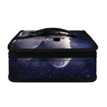 Astronaut Floating In Outer Space Print Small Lunch Bag