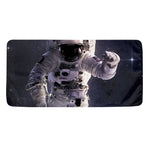 Astronaut Floating In Outer Space Print Towel