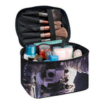 Astronaut Floating In Outer Space Print Travel Makeup Bag