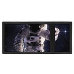 Astronaut Floating In Outer Space Print Trifold Wallet