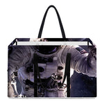 Astronaut Floating In Outer Space Print Utility Tote Bag