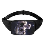 Astronaut Floating In Outer Space Print Waist Bag