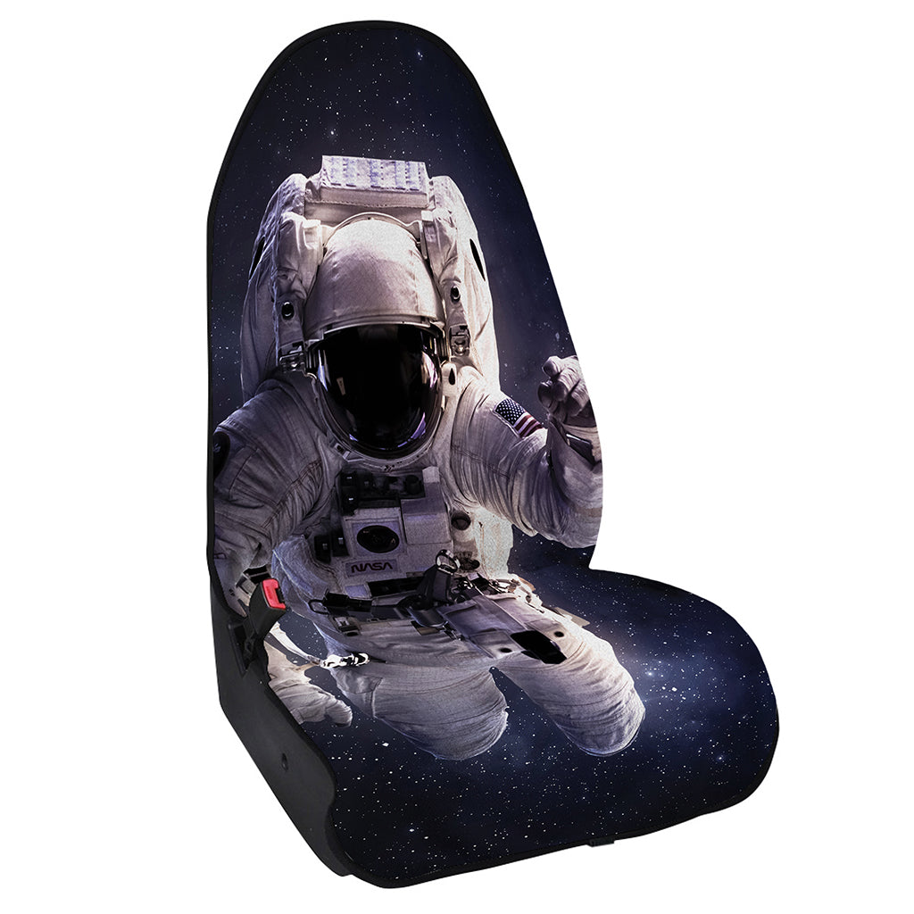 Astronaut Floating In Outer Space Print Waterproof Car Seat Cover