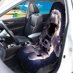 Astronaut Floating In Outer Space Print Waterproof Car Seat Cover