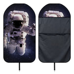 Astronaut Floating In Outer Space Print Waterproof Car Seat Cover
