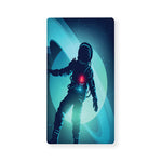 Astronaut Floating Through Space Print Baby Crib Sheet