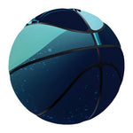 Astronaut Floating Through Space Print Basketball