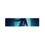 Astronaut Floating Through Space Print Bed Runner