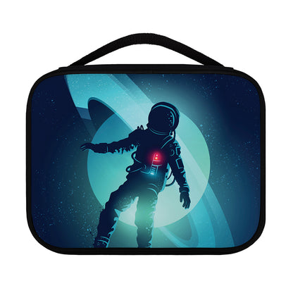 Astronaut Floating Through Space Print Classic Bible Case