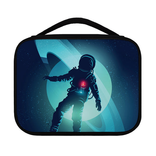 Astronaut Floating Through Space Print Classic Bible Case