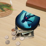 Astronaut Floating Through Space Print Coin Purse
