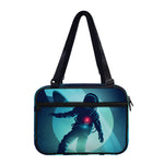 Astronaut Floating Through Space Print Double Strap Bible Bag