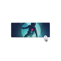 Astronaut Floating Through Space Print Extended Mouse Pad
