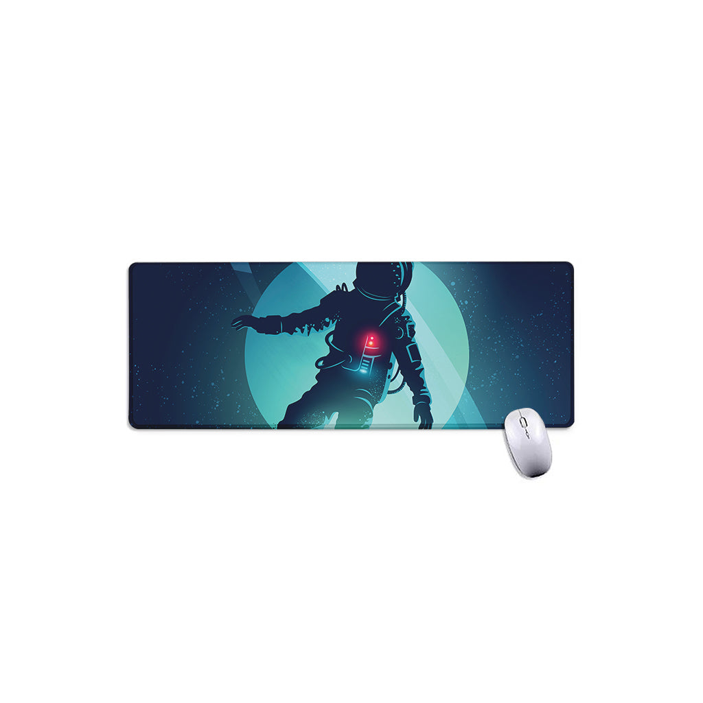 Astronaut Floating Through Space Print Extended Mouse Pad