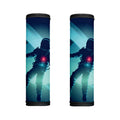 Astronaut Floating Through Space Print Handle Covers