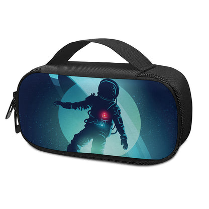 Astronaut Floating Through Space Print Insulin Cooler Travel Case