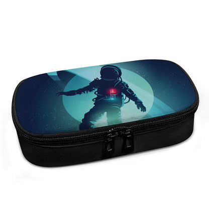 Astronaut Floating Through Space Print Insulin Cooler Travel Case