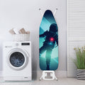Astronaut Floating Through Space Print Ironing Board Cover