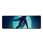 Astronaut Floating Through Space Print Long Kitchen Mat