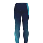 Astronaut Floating Through Space Print Men's leggings