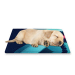 Astronaut Floating Through Space Print Pet Cooling Mat Cover