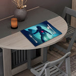 Astronaut Floating Through Space Print Placemat