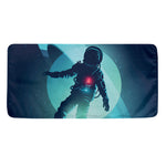 Astronaut Floating Through Space Print Towel