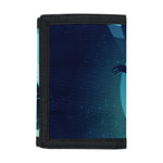 Astronaut Floating Through Space Print Trifold Wallet