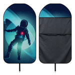 Astronaut Floating Through Space Print Waterproof Car Seat Cover
