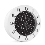Astronaut In Space Pattern Print Alarm Clock