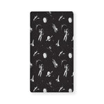Astronaut In Space Pattern Print Baby Crib Sheet