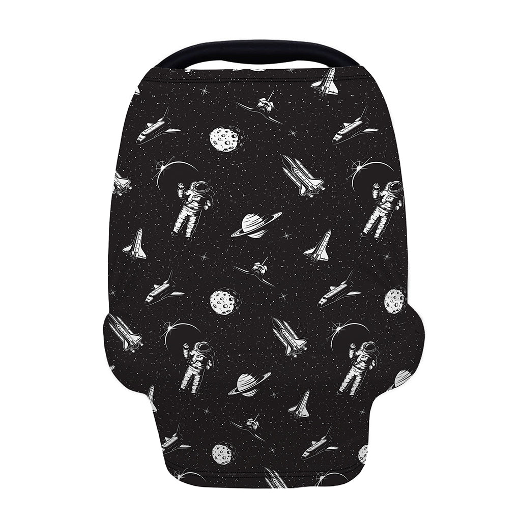 Astronaut In Space Pattern Print Baby Seat Cover
