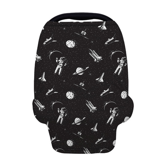 Astronaut In Space Pattern Print Baby Seat Cover