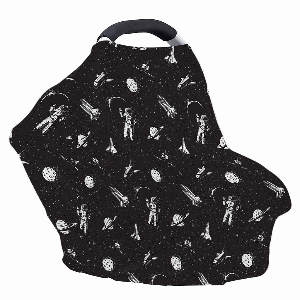Astronaut In Space Pattern Print Baby Seat Cover